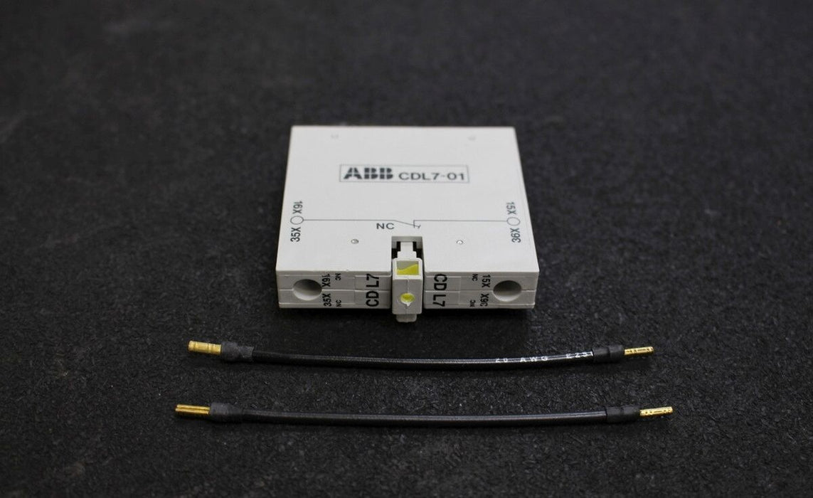 ABB Hilfsschalter mit Varistor CDL7-01 - f. Schütze BE40..BE75 -1polig- 1 Öffner
