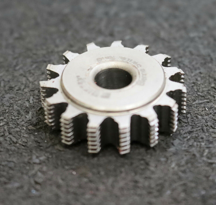 MIKRON Vollstahl-Wälzfräser No. 81696 m= 0,355 ho= 1,069 D18,78 - Ø32x10xØ8mm