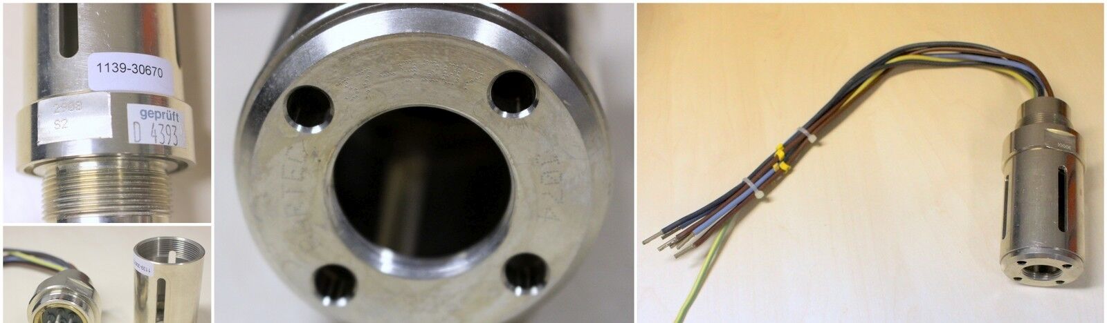 BARTEC Leitungseinführung Druck-/Vakuumdicht - 7-POLIG - für Störfalltest