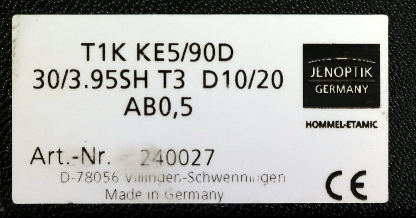 JENOPTIK HOMMELWERKE Taster T1K Art.Nr. 240027 Tastspitze 5µm 90° 1,6mN