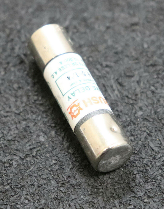 BRUSH 10x Sicherungseinsatz fuse-link MEN 6-1/4 6-1/4A 250V - unbenutzt