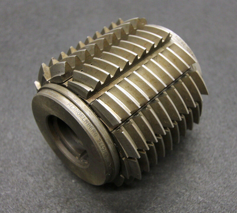KLINGELNBERG Stollenwälzfräser involute spline hob Vorfräser m= 2,5mm BP III 20°