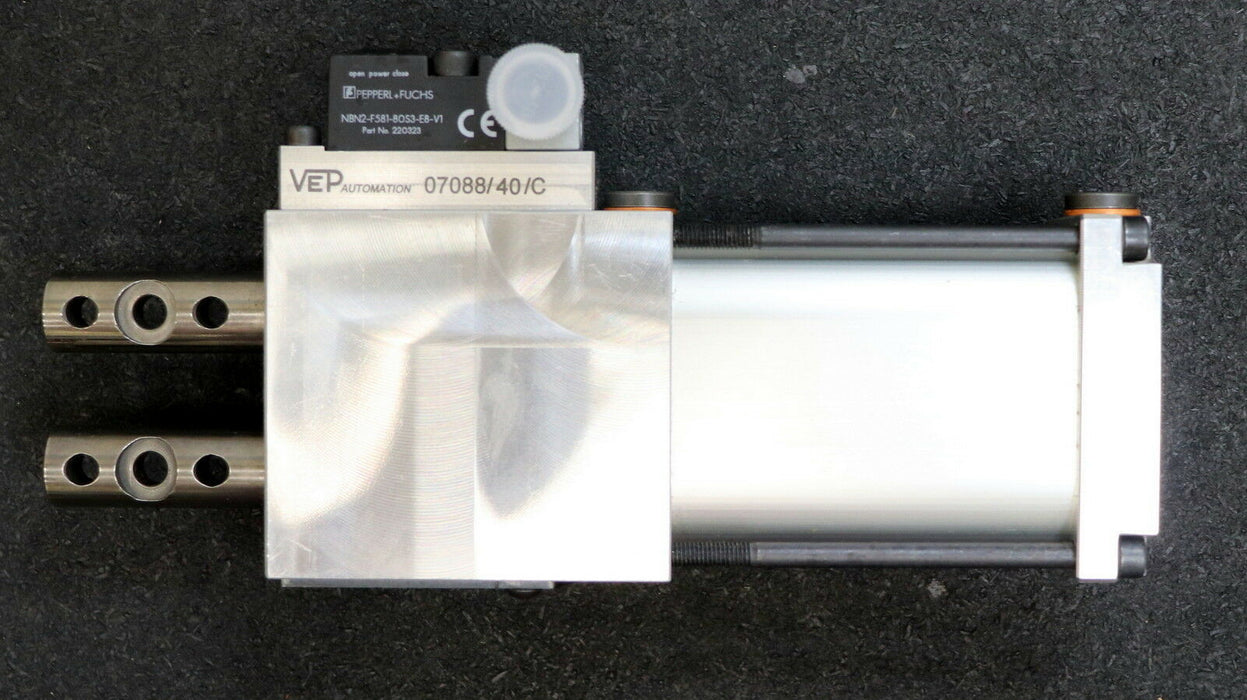 VEP AUTOMATION Stiftziehzylinder DCPD40AN12-40IL No. 01575 Anschraubbereich 55mm