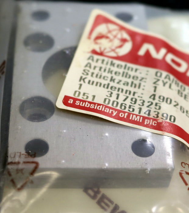 NORGREN Deckel Bodenflansch ZYL-BEF B/G MF1/2 VDMA QA/8032/22 Ø 32mm