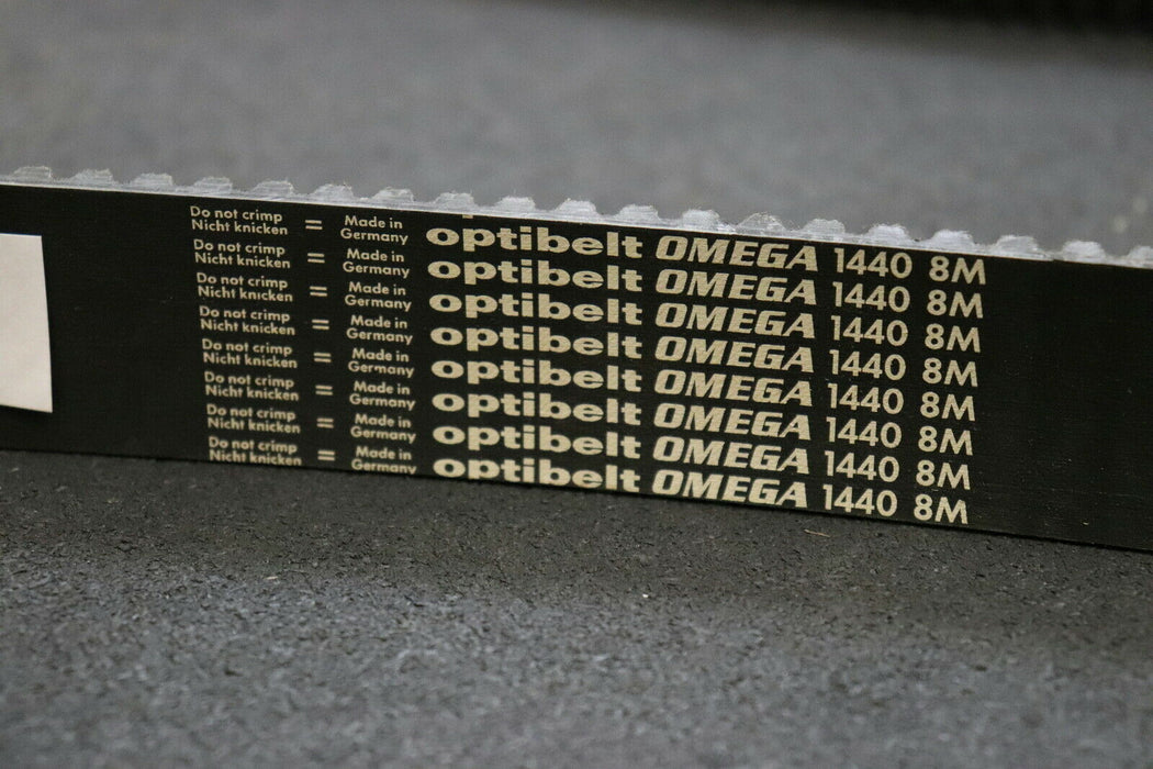 OPTIBELT Zahnriemen OMEGA 1440 8M Länge 1440mm Breite 40mm - unbenutzt