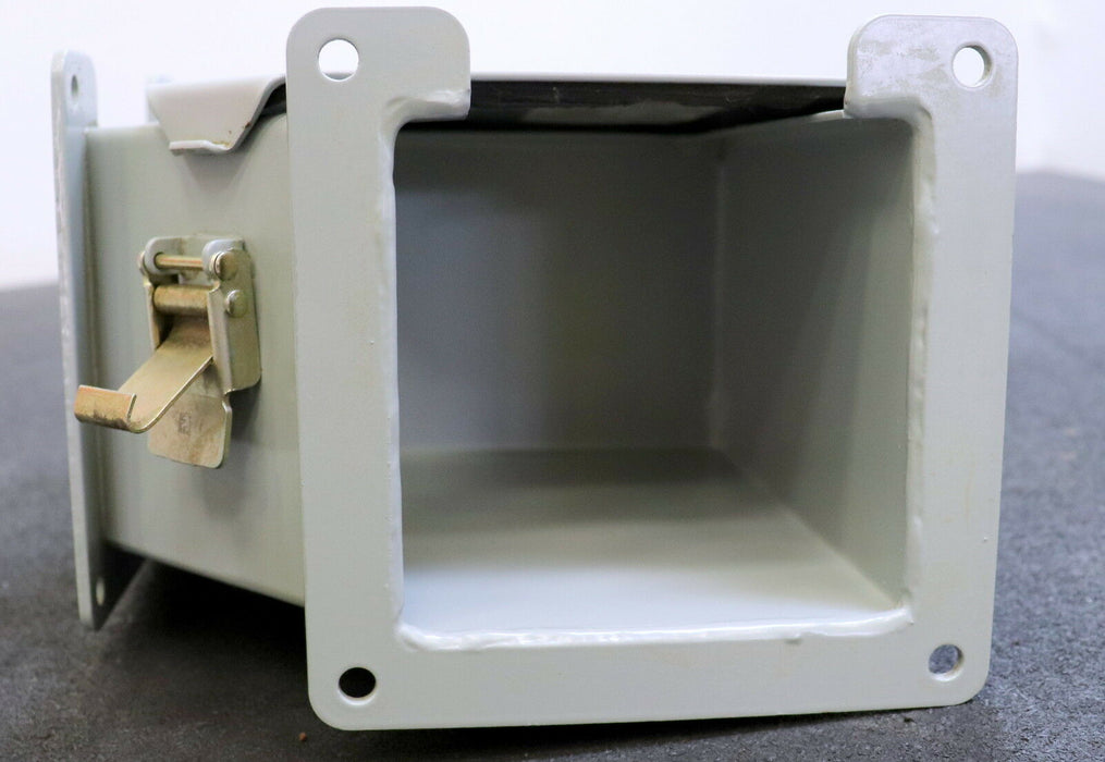 HOFFMAN Wireway, steel 90° Elbow Cat. No. F-44LE9A Type 12 Lay-In Top Opening 4"