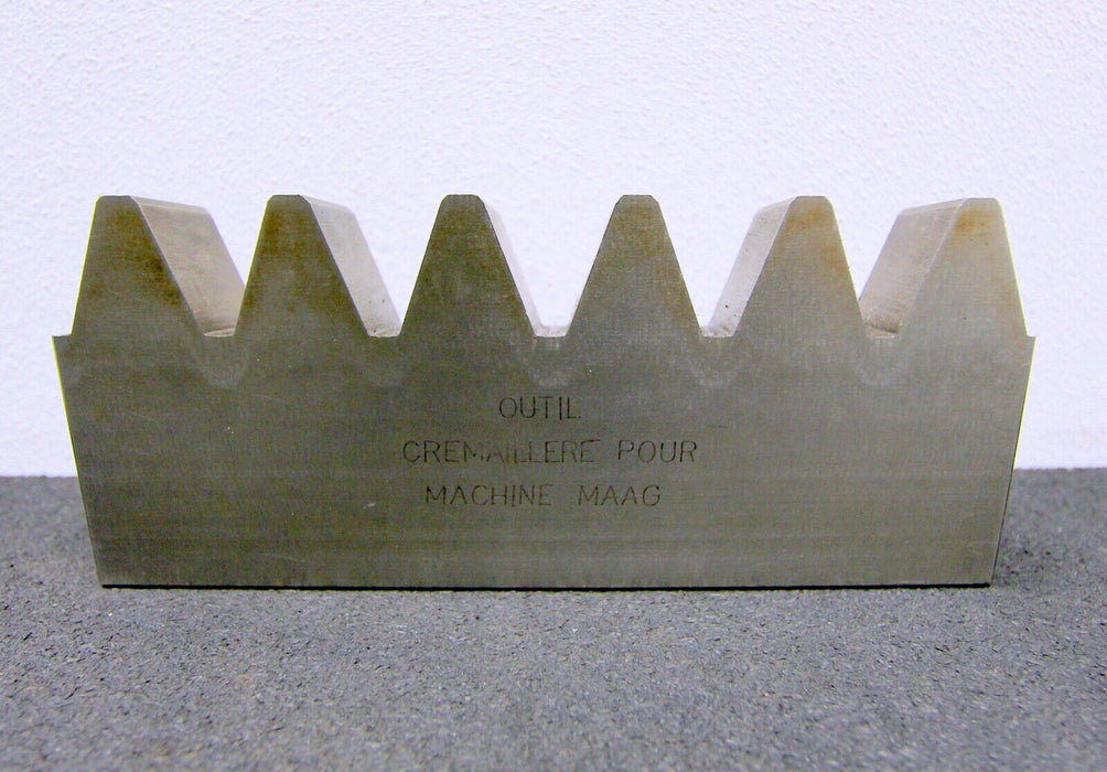 DELTAL Hobelkamm rack cutter f. MAAG-Wälzhobelmaschinen m= 8,5 20° 165x25mm
