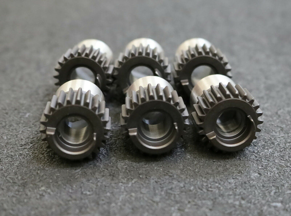 LÜBBERING 6x Antriebszahnrad 1/2" Art.Nr. 70901258 unbenutzt in OVP