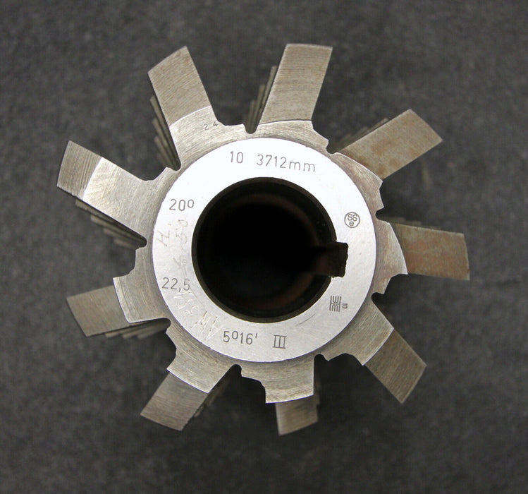 Vollstahlwälzfräser gear hob m= 10mm BP III nach DIN3972 20° EGW Ø140x170xØ40mm