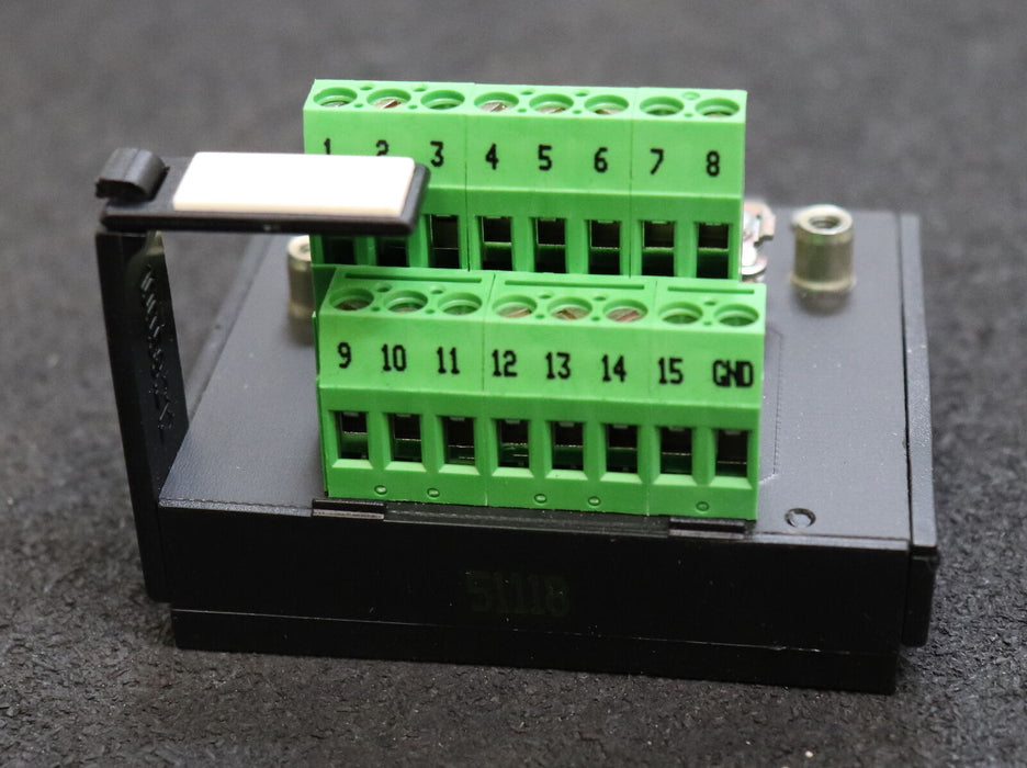 MURR ELEKTRONIK SV-SUB D 15St.-KL Übergabebaustein Art.No. 54031 15 Buchsen