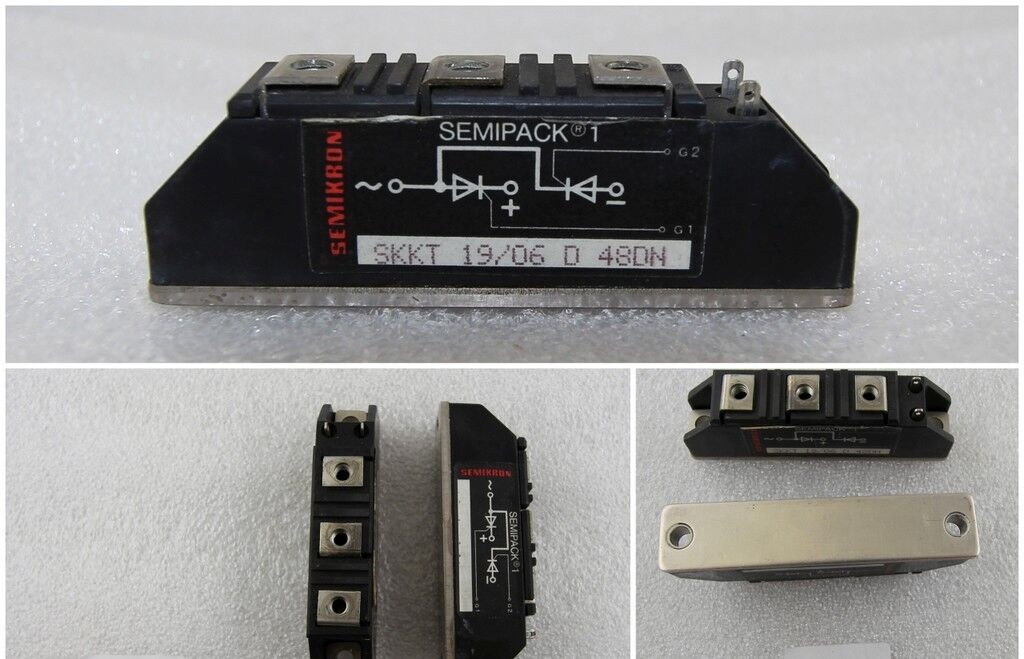 SEMIKRON Thyristor SKKT 19/06 D 48 DN Semipack 1 - Generalüberholt -