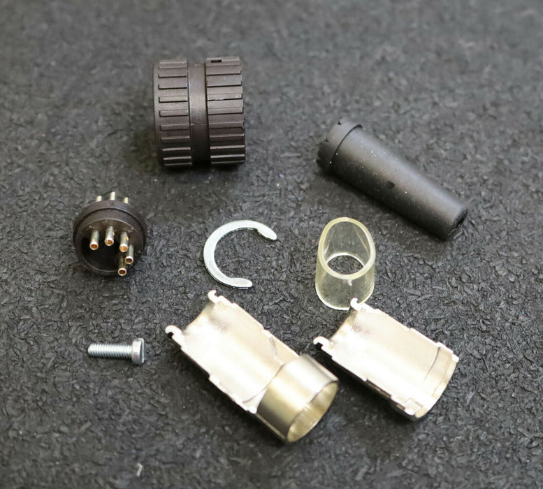 AMPHENOL TUCHEL 6 Stück Kabelstecker 5-polig male - Part No T 3394 005