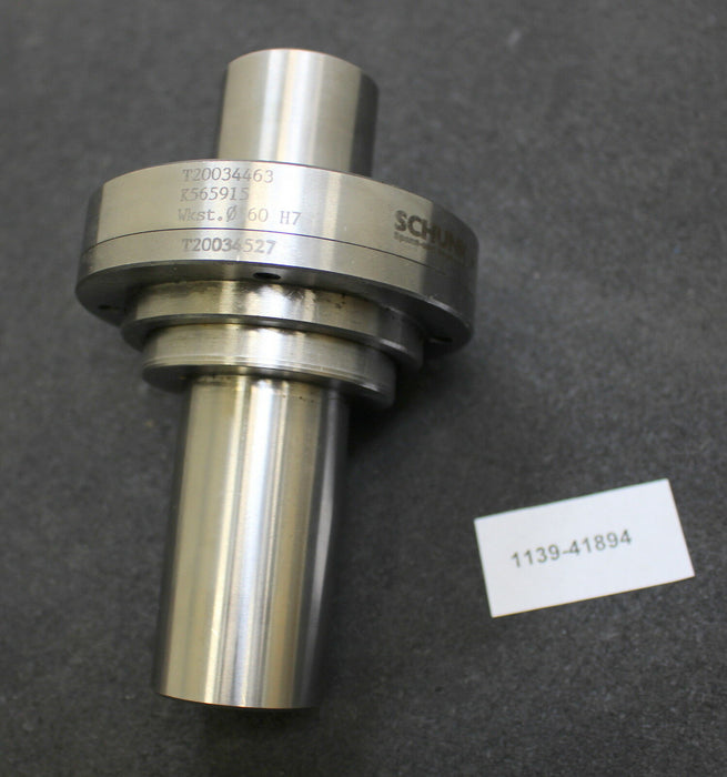 SCHUNK Spanndorn 2-teilig Zylindrische Aufnahme D=40mm Werkstückd. 60H7 GL:150mm