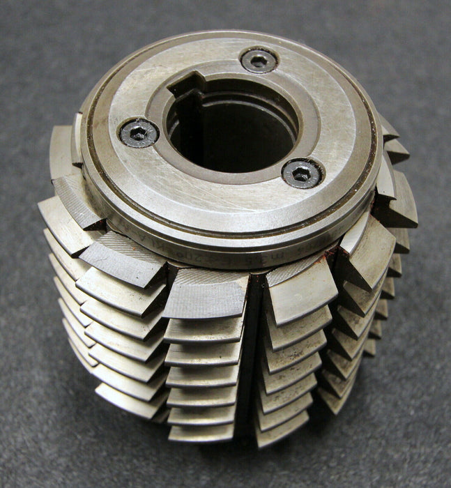 KLINGELNBERG Stollenwälzfräser involute spline hob Vorfräser m= 3,5mm BP III 20°