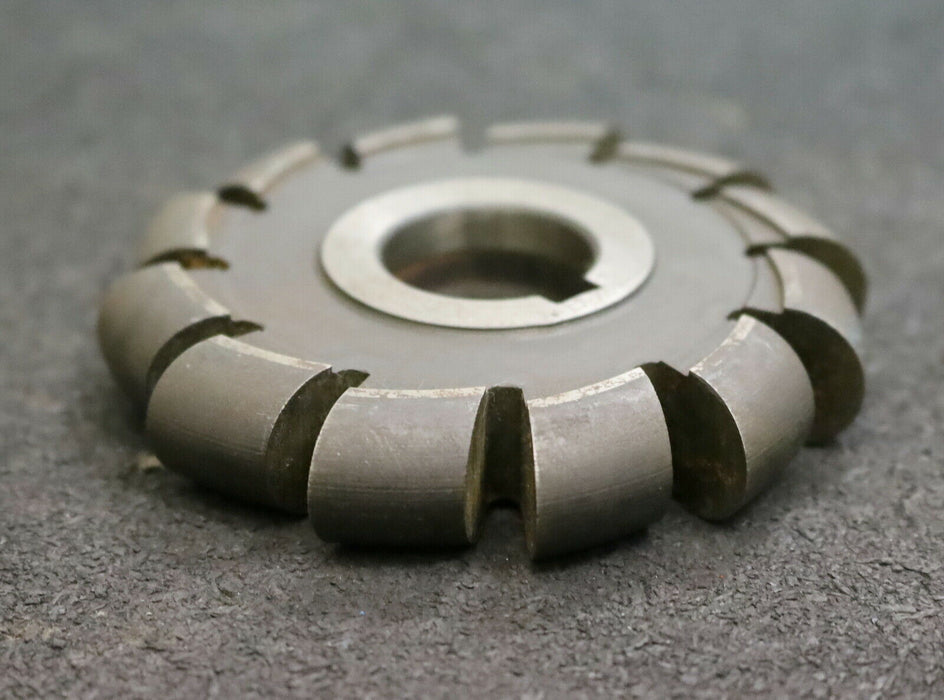 PWS Halbrund-Formfräser Radiusfräser Radius 7,5mm Abmessungen 80x15x22mm mit LKN