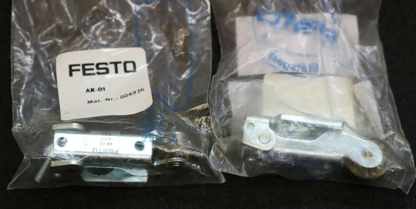 FESTO 2 Stück Rollenhebel AR-01 Mat-Nr. 004936 - unbenutzt in OVP