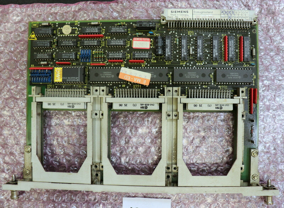 SIEMENS SINUMERIK Memory Card Einschub 6FX1120-2CA00 580 202 9001.00 gebraucht