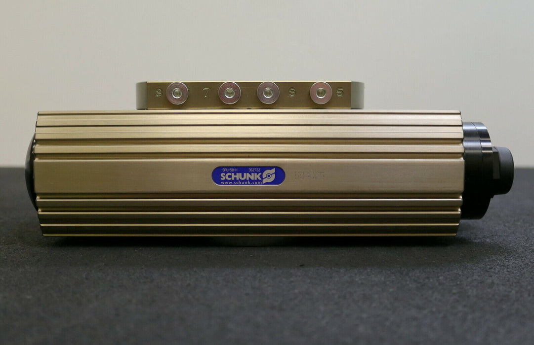 SCHUNK pneumatische Universalschwenieinheit SRU+50-H-180-3-8 ID 036722 unbenutzt