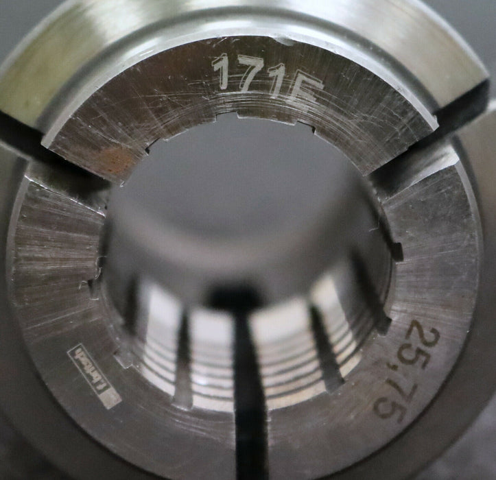 F. BRITSCH Druck-Spannzange mit Längs- + Querrillen Typ 171E SpannØ 25,75mm