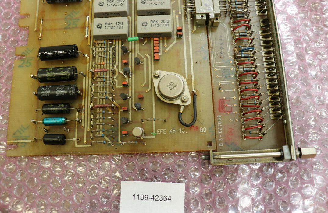 RFT Steuerungsplatine 475600-2 NKM 590473-2 B + EFE 65-15 BO 60347 RFT