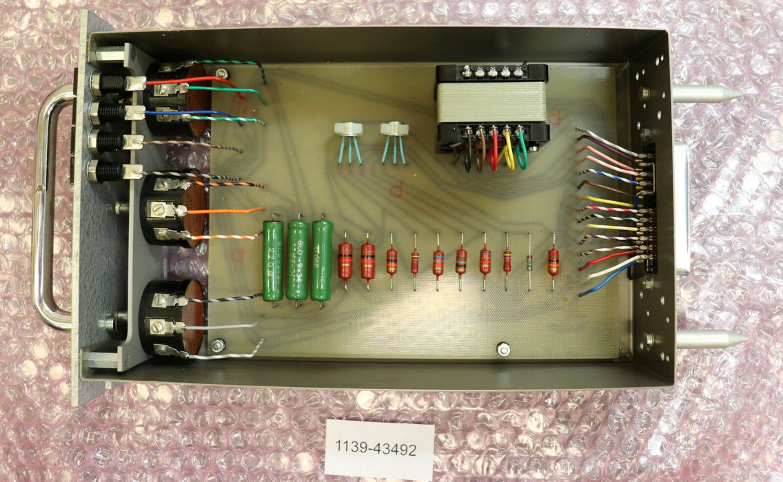 S.I.P. SCHÜTTE Einschub Kassette 083 für Lehrenbohrwerk Platine S.I.P. 460038 w