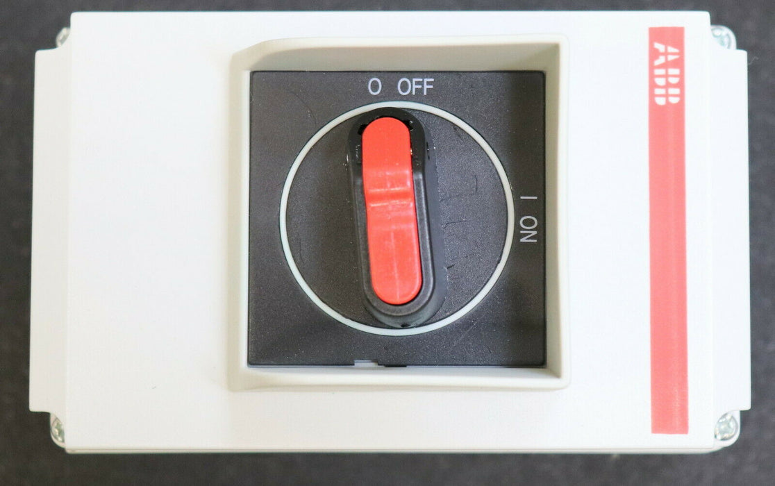 ABB MS Leergehäuse mit Drehgriff für Schaltgeräte OTPA116L2M1 IP64 Iemax=14A