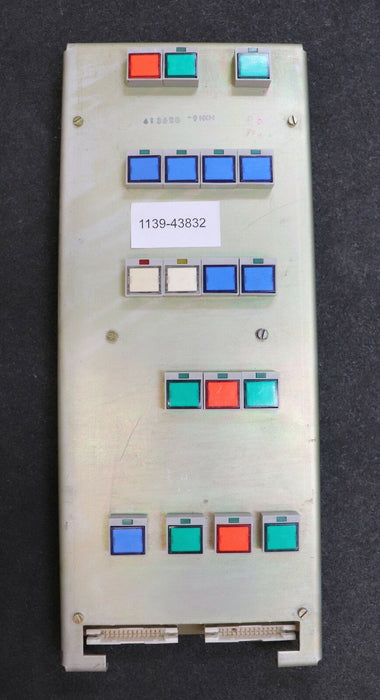 NUMERIK DDR Bedientafel Platine RFT 55002 Platine 4608-9 Nummer 413620-9 NKM
