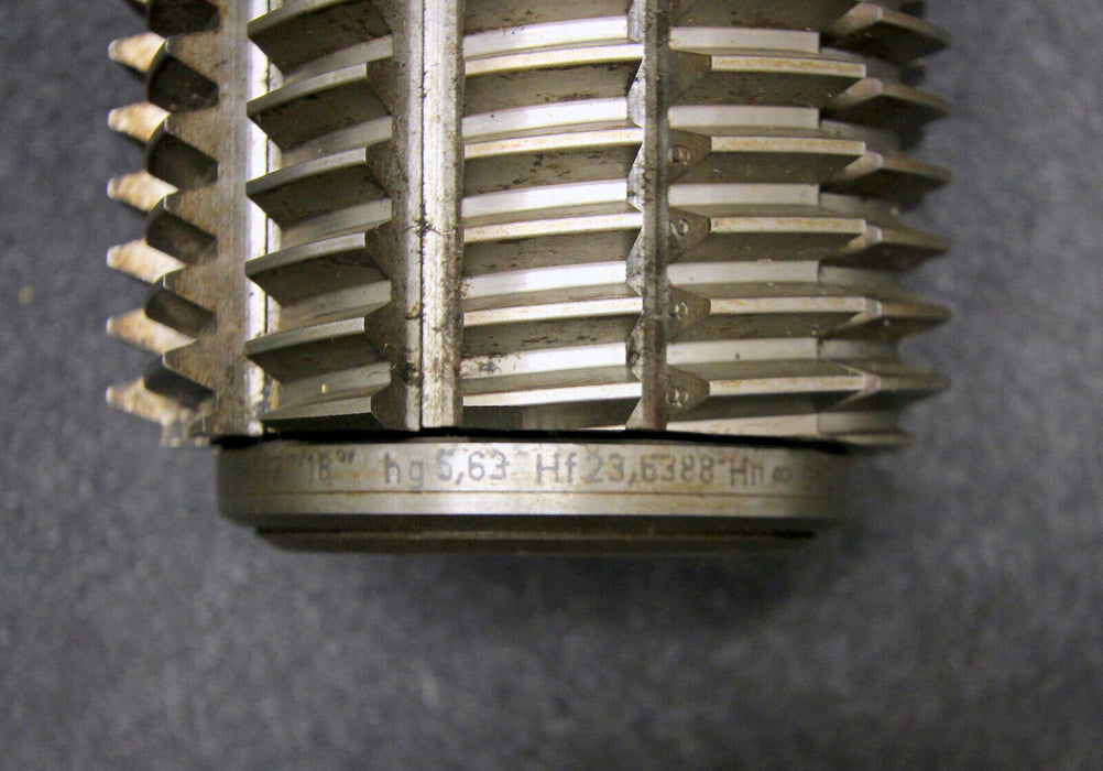 KLINGELNBERG Stollenwälzfräser involute spline hob Vorfräser m = 2,5mm BP III