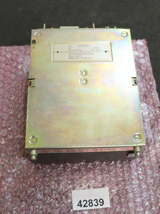 ROBOTRON Netzteil STM K 0362.03 5V / 20A gebraucht - geprüft - ok