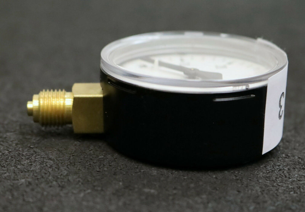 RIEGLER Manometer pressure gauge 0-60bar senkrecht Anschlussgewinde R1/4“