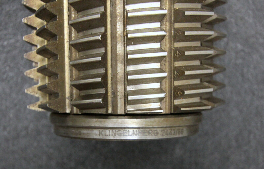 KLINGELNBERG Stollenwälzfräser m=2,5mm BP III Verschleißspuren! Ø100x105xØ32mm
