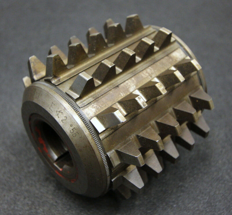 SAAZOR Stollenwälzfräser involute spline hob m = 5mm 18°13´ EGW Ø110x105xØ32mm