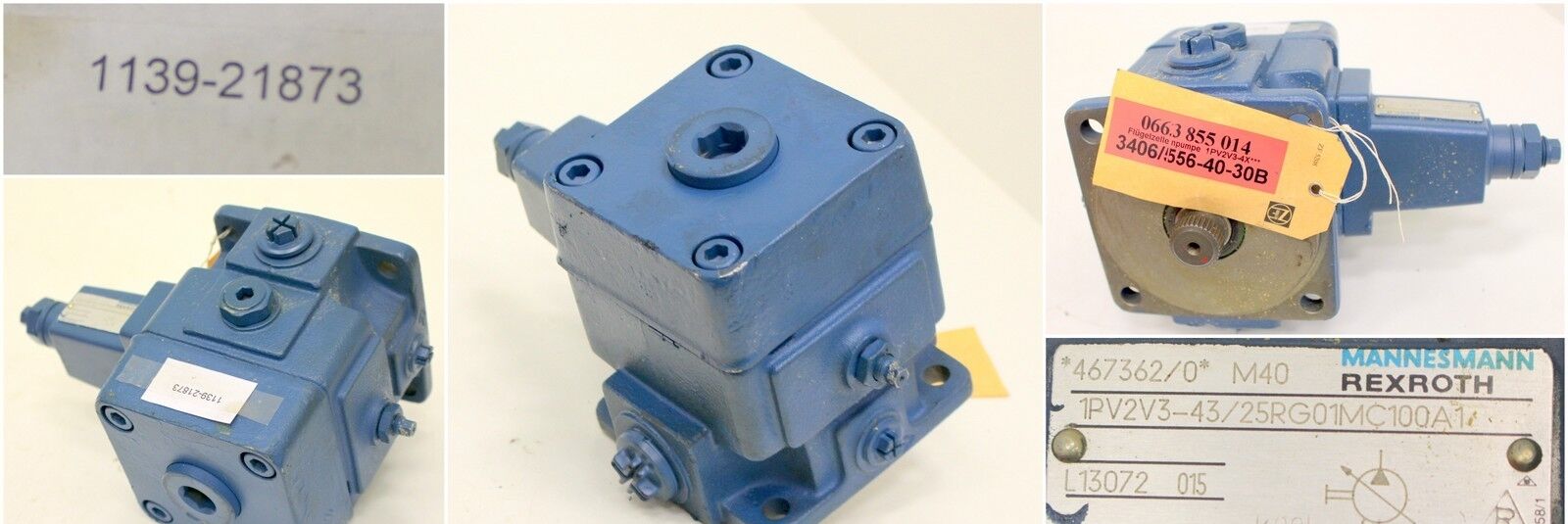 MANNESMANN-REXROTH Flügelzellenpumpe 1PV2V3-43/25RG01MC100A1-467362/0 M40 L13072