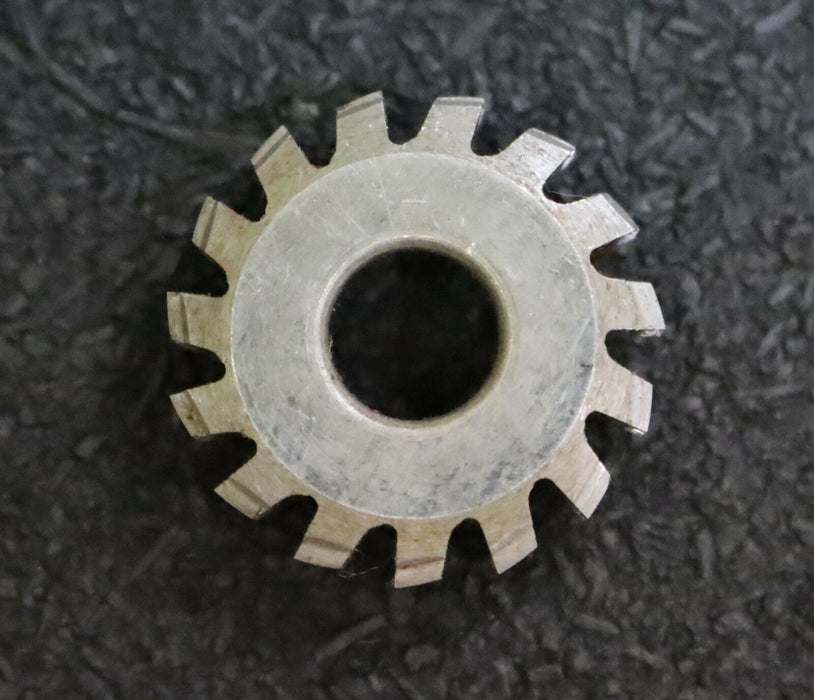 MIKRON Wälzfräser No. 39610 - Ø24x8xØ8mm 1gg. Rechts 15 Spanuten