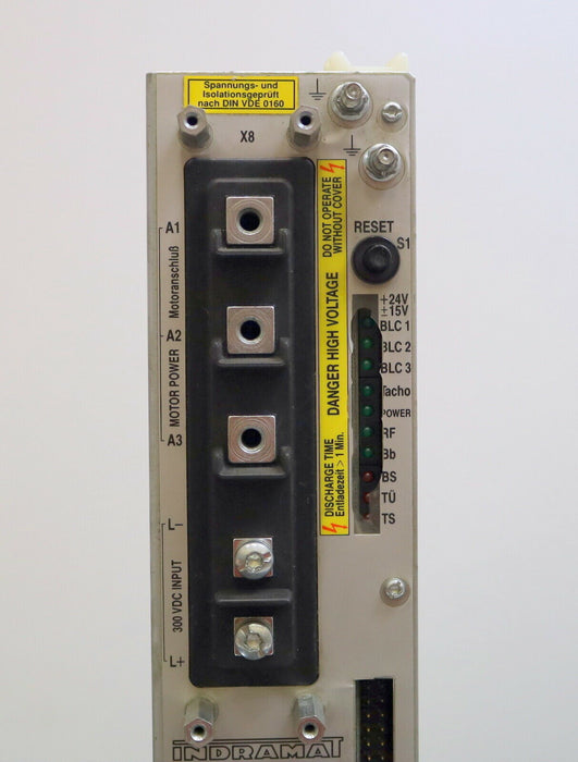 INDRAMAT AC-Servo Controller TDM 4.1-020-300-W0/S 102 optische Macken
