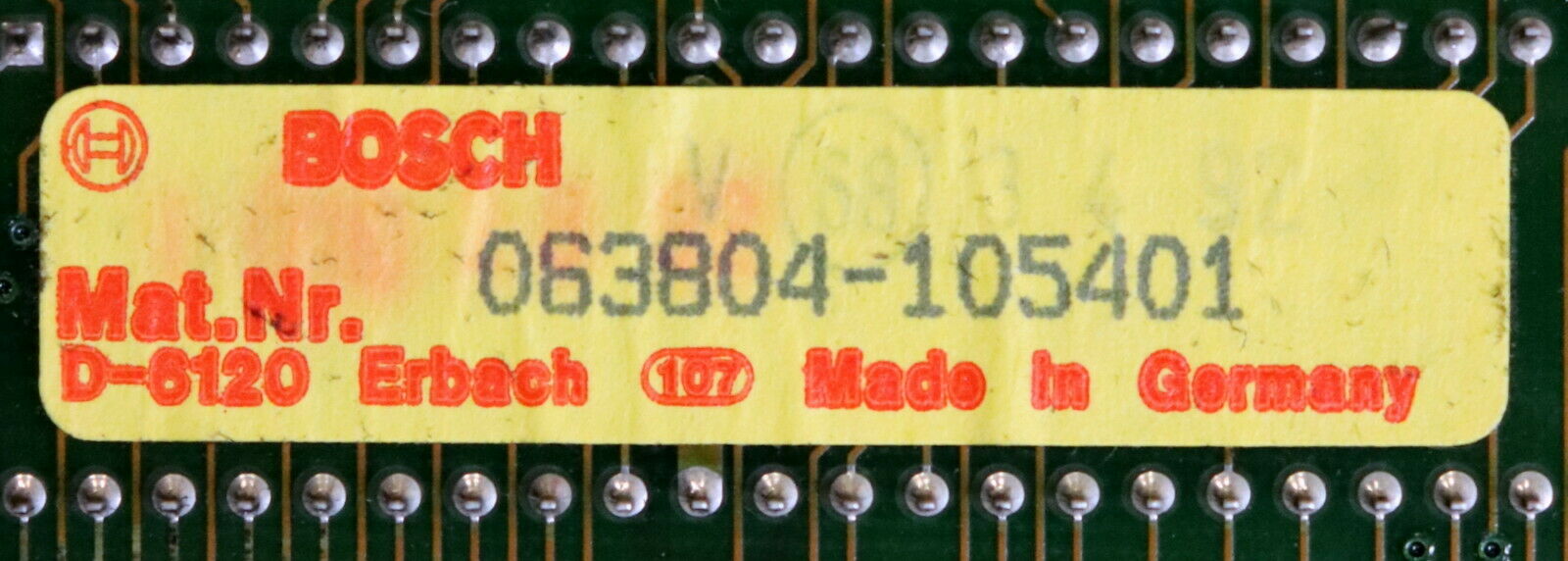 BOSCH Zentraleinheit ZE611 Mat.Nr. 063804-105401