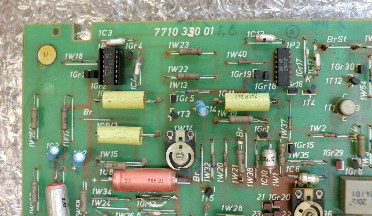 VEM NUMERIK RFT DDR Platine ESE 7710 330 01 RFT 33941 gebraucht - geprüft - ok