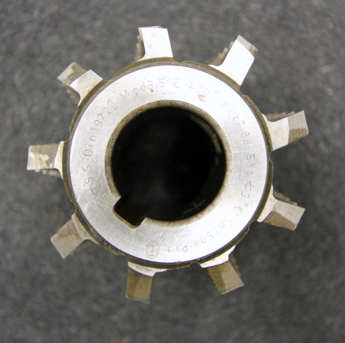 FETTE Vollstahlwälzfräser gear hob m= 3,5mm BP II nach DIN3972 20° EGW - LKN