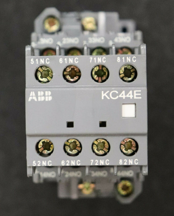 ABB Hilfsschütz KC44E Spule 24VDC Ith=10A 690VAC AC-15 FPH1423001R0441