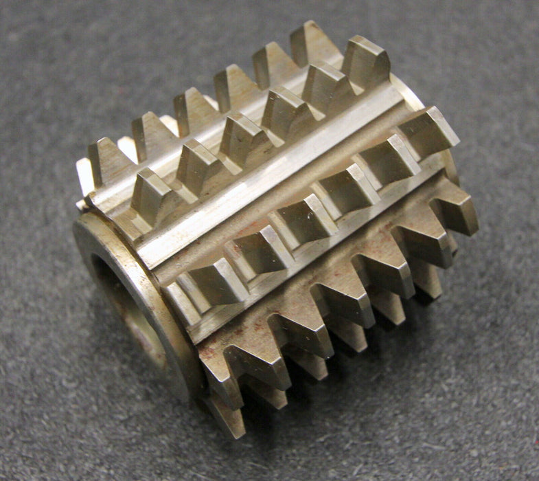 FETTE Vollstahlwälzfräser gear hob m= 3,5mm BP II nach DIN3972 20° Ø75x75xØ27mm