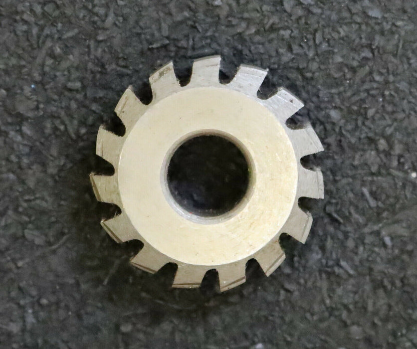 MIKRON Wälzfräser No. 34975 - Ø23x7xØ8mm 1gg. Rechts 15 Spanuten