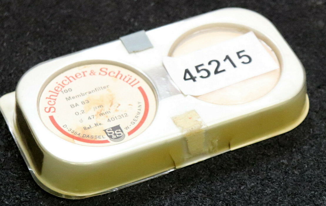 SCHLEICHER & SCHUELL 70 Stück Membranfilter BA83 0,2µm D: 47mm Ref.No. 401312