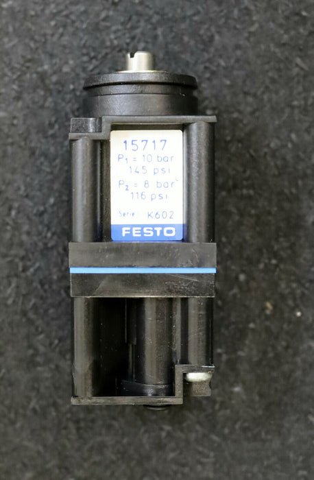 FESTO Kleindruck-Regelventil LR-3.3 Mat.Nr. 15717 p1= 10bar p2= 8bar