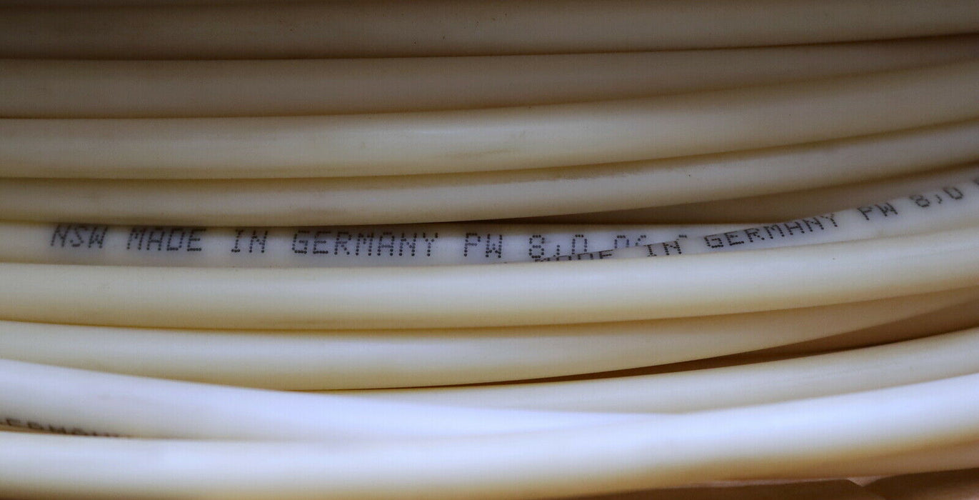 NSW 40m Rundriemen Round belt offen PW 8,0 06 04 Ø 8mm Länge ca. 40m unbenutzt