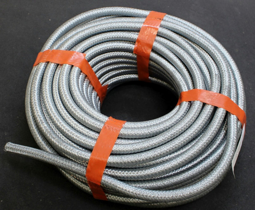 FLEXA 50m Metallschutzschlauch SPR-PVC-EDU-AS AD17 12x17mm flüssigkeitsdicht Her