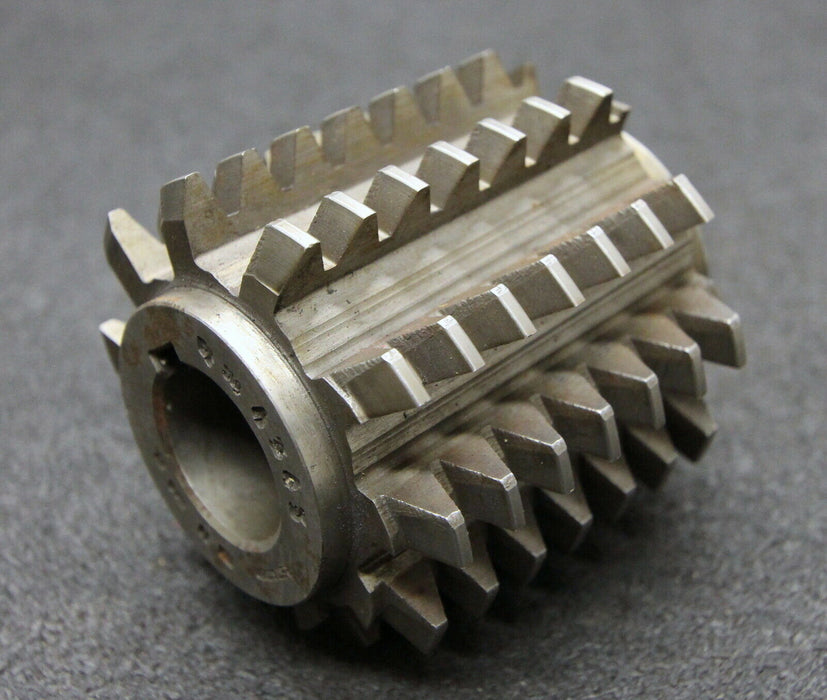 Vollstahlwälzfräser gear hob m= 2,5mm 20° EGW Ø65x70xØ22mm mit LKN 1gg. Rechts