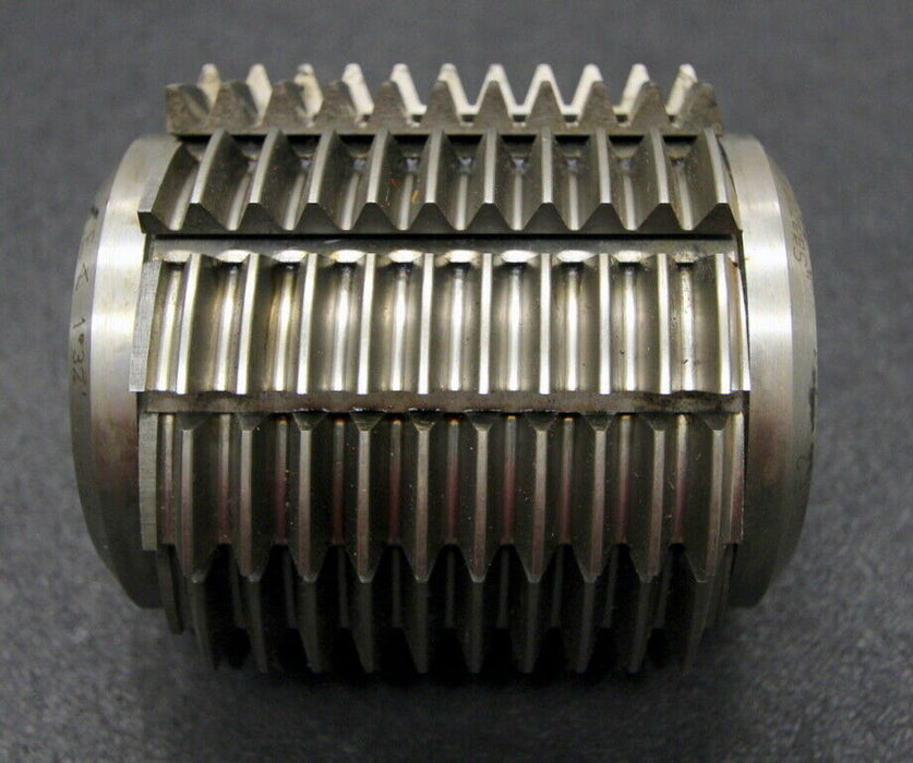SAAZOR Stollenwälzfräser involute spline hob Vorfäser m=2,5mm BP III DIN3972 20°