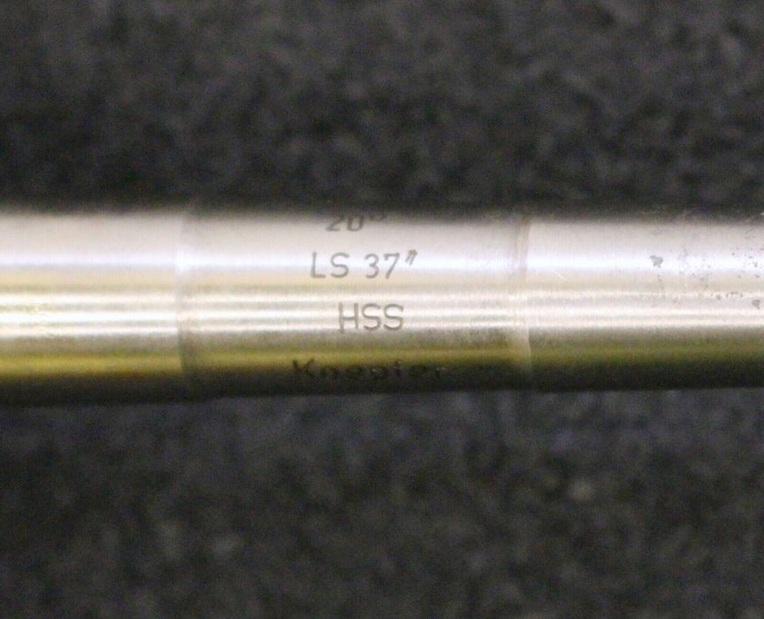 KÖPFER Schneckenrad-Radial-Schaftwälzfräser m=2,0 für SchneckenØ 39,6mm 20° EGW