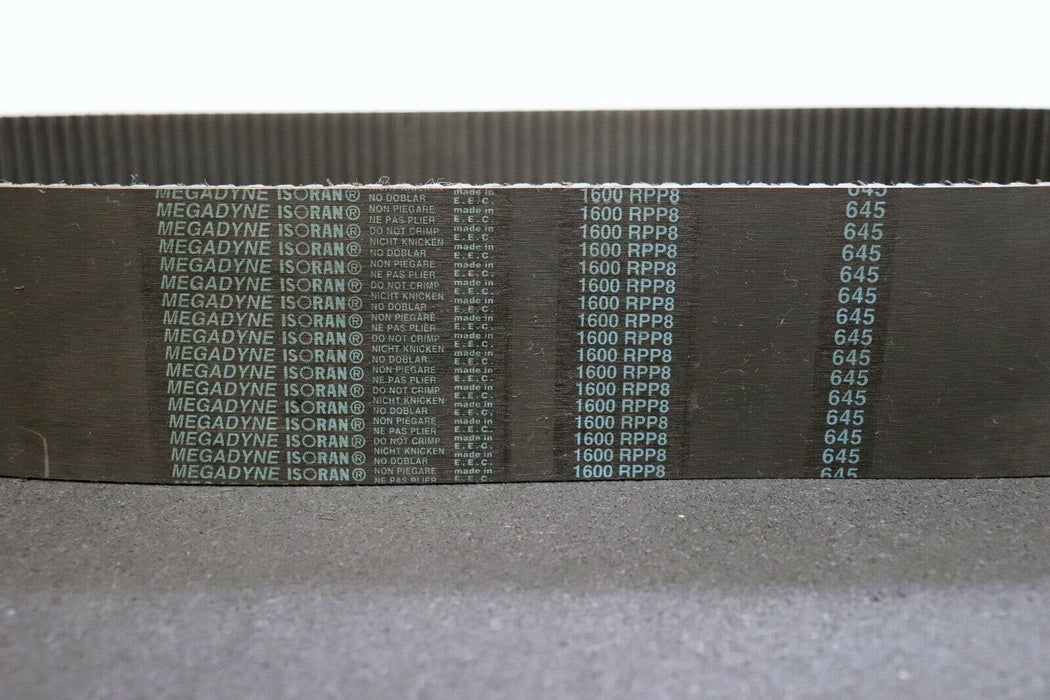 MEGADYNE Zahnriemen ISORAN 1600 RPP8 Länge 1600mm Breite 85mm - unbenutzt