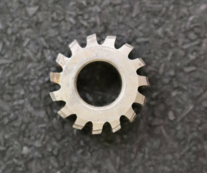 MIKRON Wälzfräser No. 45086 - Ø18x7xØ8mm 1gg. Rechts 15 Spanuten